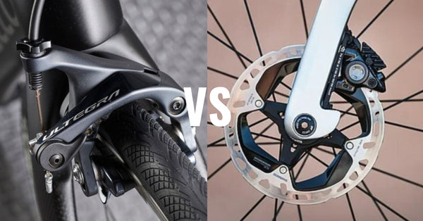 PRESS THE STOPPERS: Rim brakes VERSUS disc brakes.